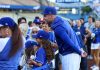 Dodgers Open Playoffs Against Braves MLB Dodgers Baseball