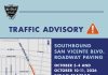 Beverly Hills Issue Traffic Advisory For Early October