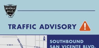 Beverly Hills Issue Traffic Advisory For Early October