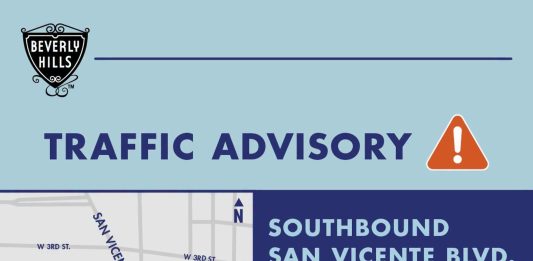 Beverly Hills Issue Traffic Advisory For Early October