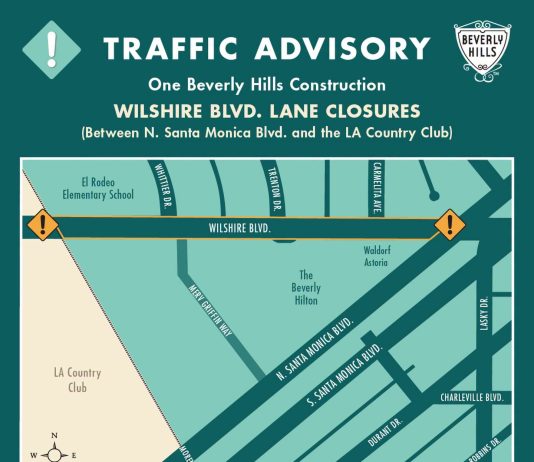 One Beverly Hills Construction Transpiring Thru December 6